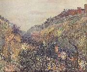 Camille Pissarro Faschingsdienstag auf dem Boulevard Montmartre bei Sonnenuntergang Sweden oil painting artist